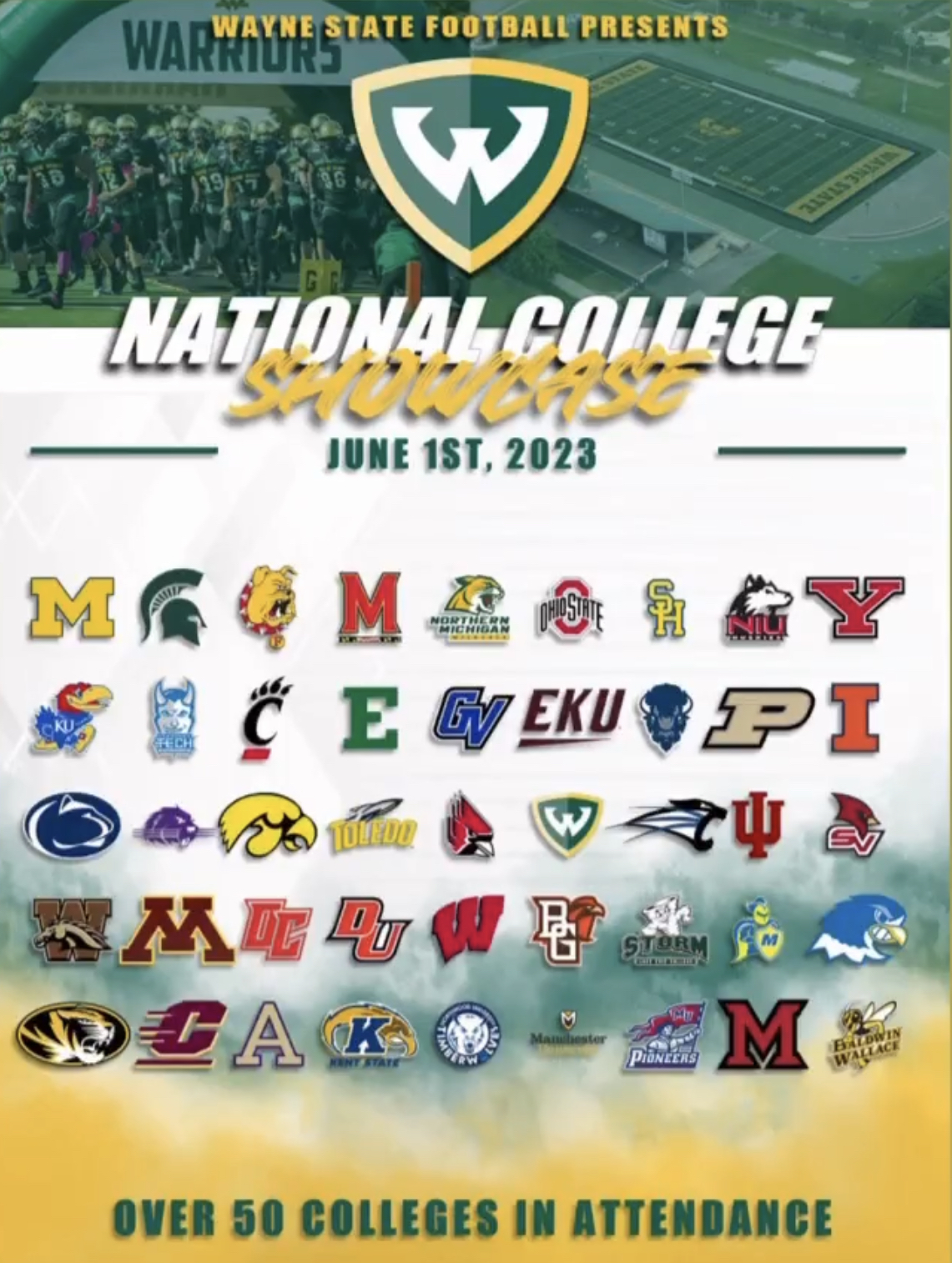 Motor City’s Own Highly Ranked Talent, to Attend the 'National College Showcase' at Wayne State