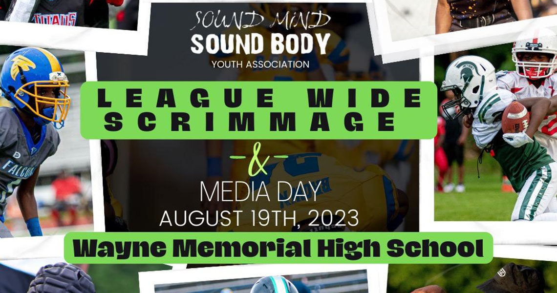 League Wide Scrimmage & Media Day: Supporting Young Stars on the Field