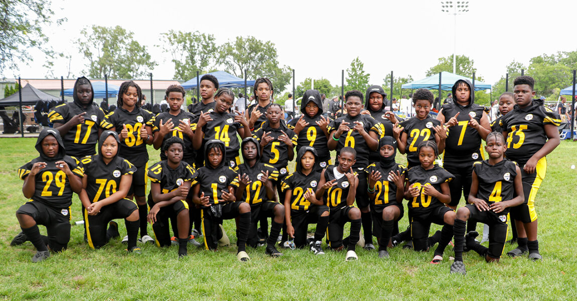 The Power of Philanthropy Shown to the West Side Steelers