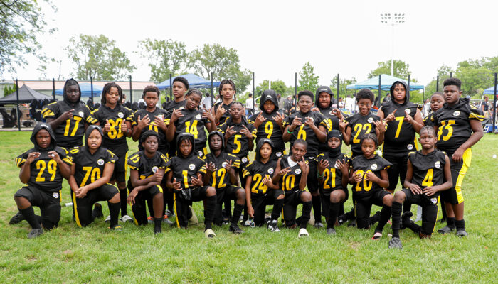 The Power of Philanthropy Shown to the West Side Steelers